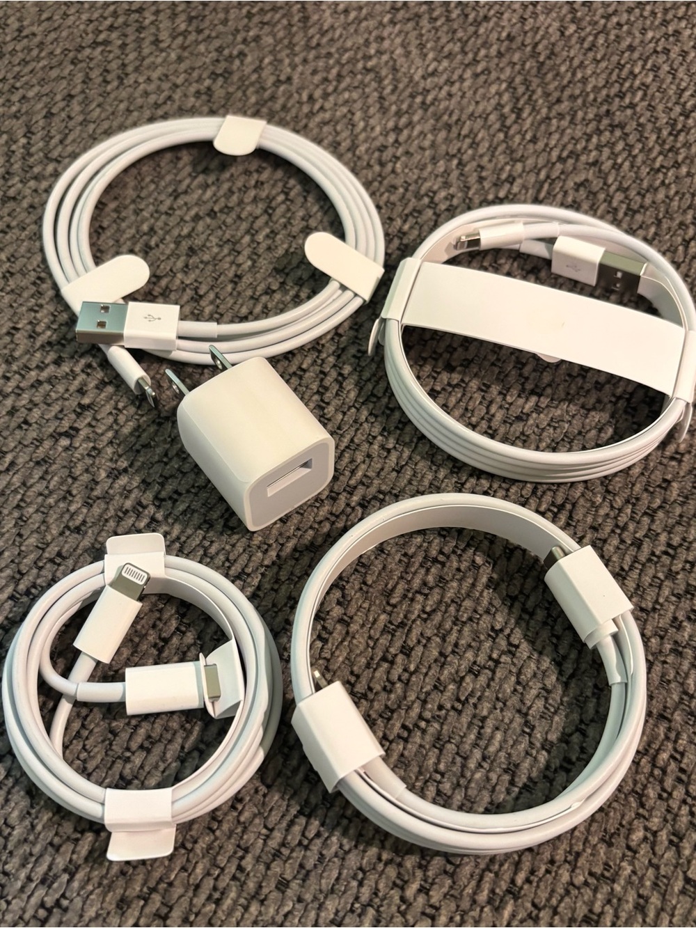 Apple Lightning Cables and Adapter
